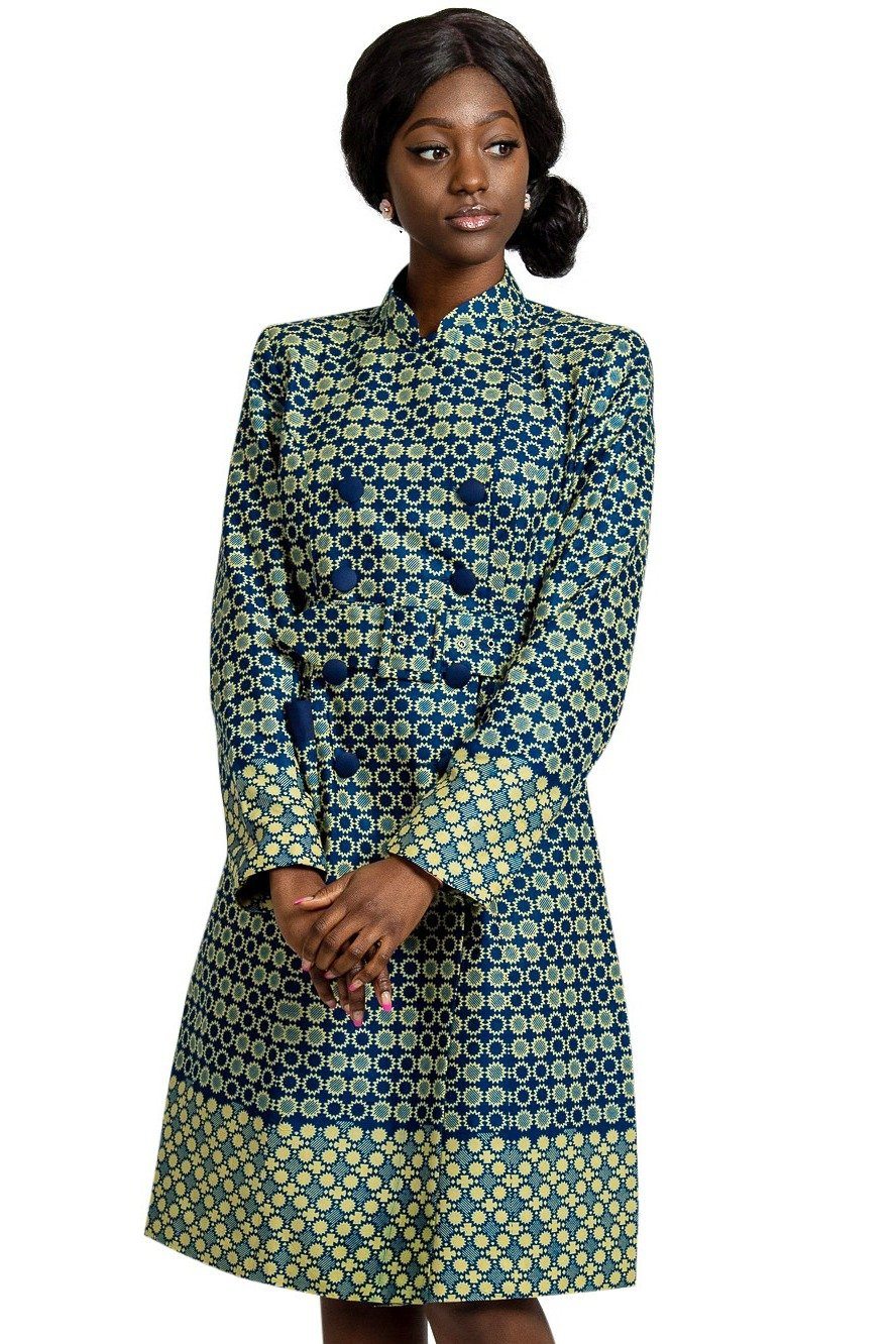 African print sale coat dresses