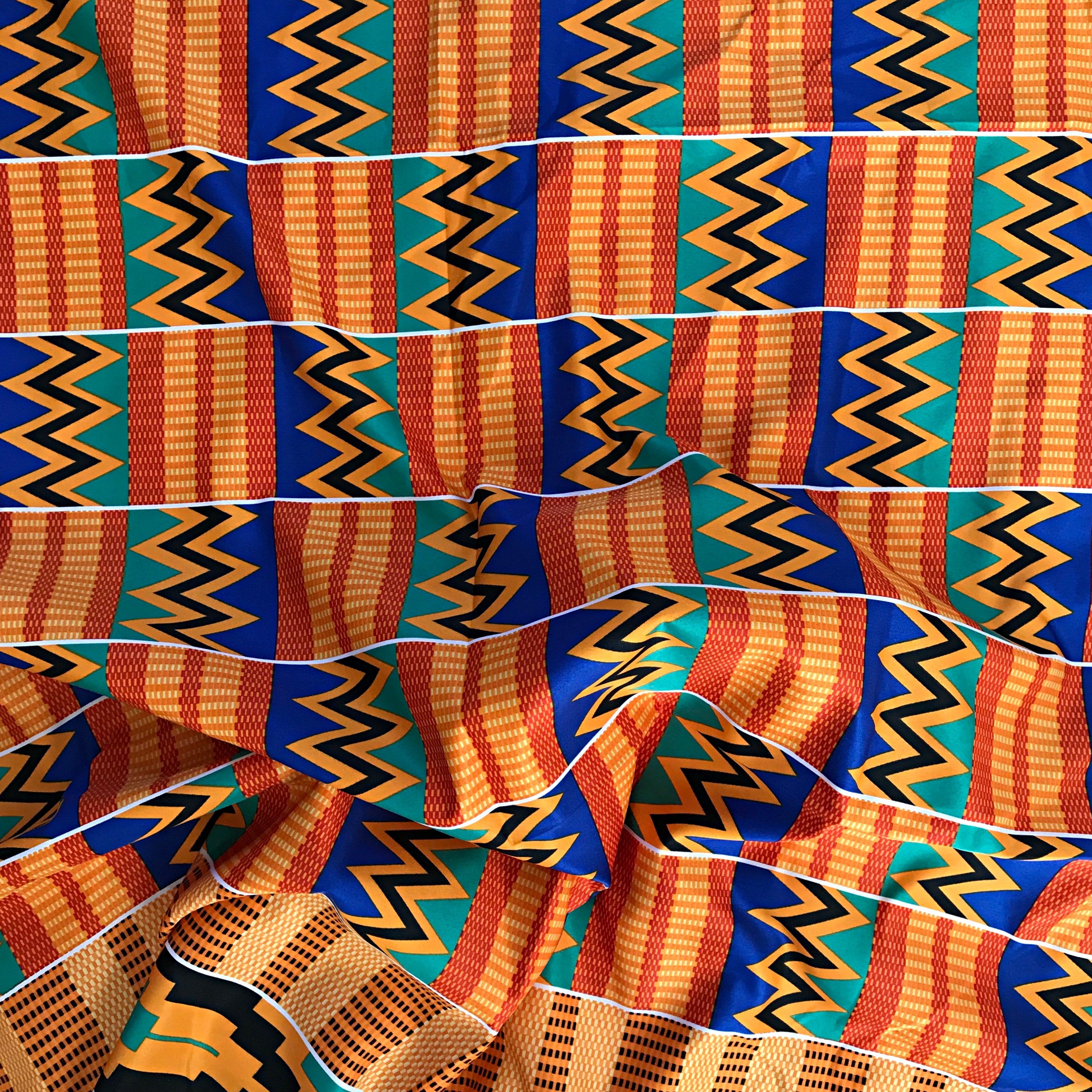 Ladies African Print Kente Mud Cloth Cotton Crop Top 