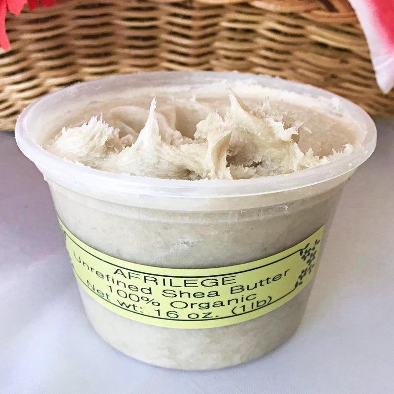 Ivory Unrefined Organic African Shea Butter - Afrilege