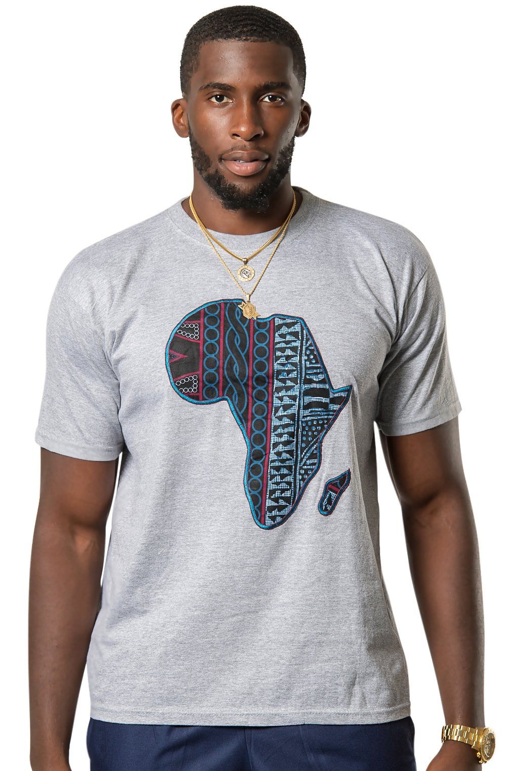 Bami Africa Map T-shirts - 5 Colors Available | Afrilege
