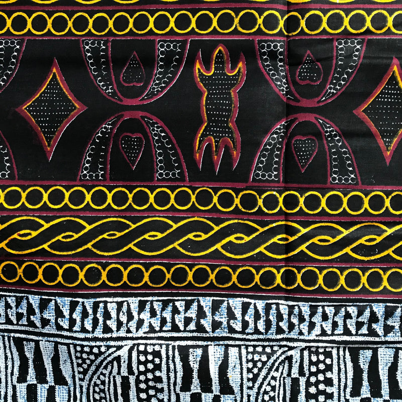 Toghu Atoghu Mix African Wax Print Fabric by the yard - Afrilege