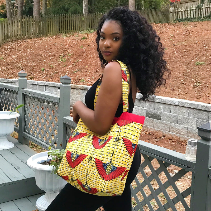 Malaika African Print shoulder bag - Afrilege