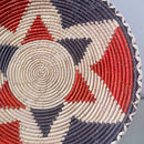 12" Handwoven Flat Baskets for wall decor