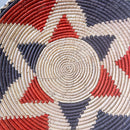 12" Handwoven Flat Baskets for wall decor