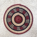 African Fulani Mbeedu Roundel Flat Woven Basket - Afrilege
