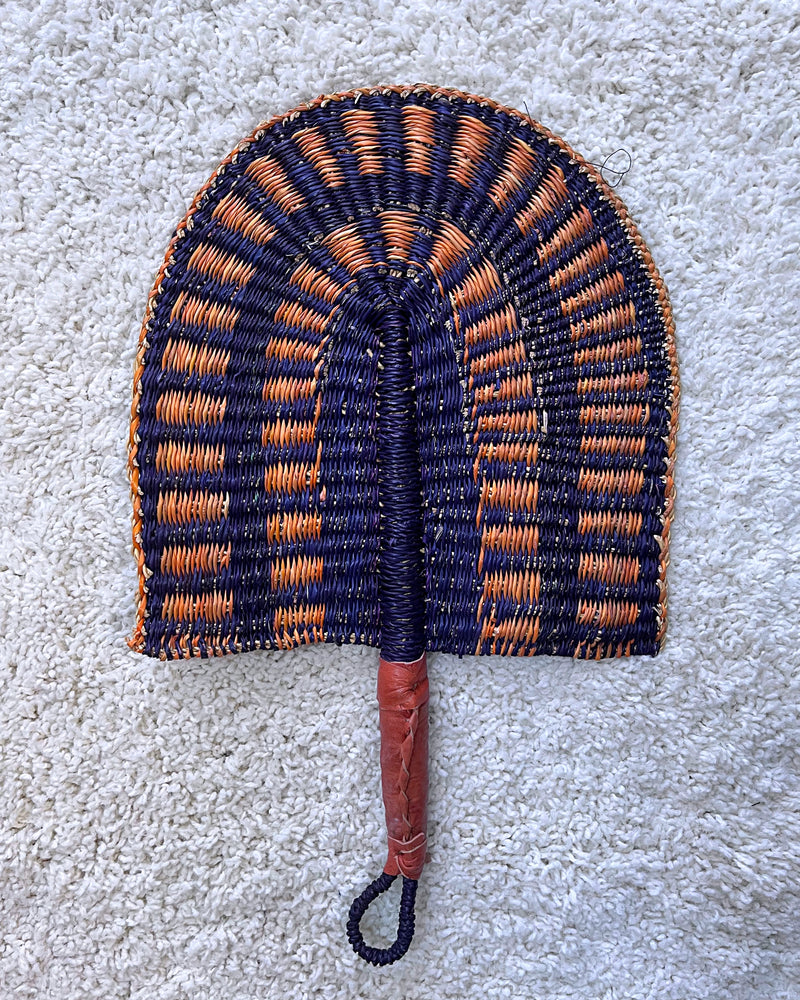 Burkina Faso Woven Hand Fan - Afrilege