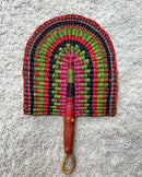 Burkina Faso Woven Hand Fan