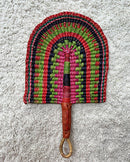 Burkina Faso Woven Hand Fan