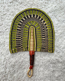 Burkina Faso Woven Hand Fan