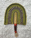 Burkina Faso Woven Hand Fan