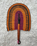Burkina Faso Woven Hand Fan