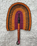 Burkina Faso Woven Hand Fan