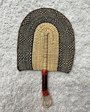 Burkina Faso Woven Hand Fan