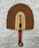 Burkina Faso Woven Hand Fan