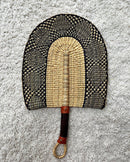 Burkina Faso Woven Hand Fan