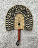 Burkina Faso Woven Hand Fan