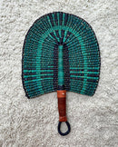 Burkina Faso Woven Hand Fan