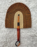 Burkina Faso Woven Hand Fan