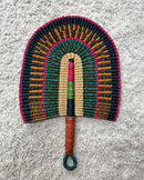 Burkina Faso Woven Hand Fan