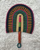 Burkina Faso Woven Hand Fan