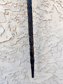 Elephant head Handle Hand-Sculpted Ebony Wood African Walking Stick