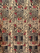 Bana Satin Silk Atoghu Bamileke African Print Fabric