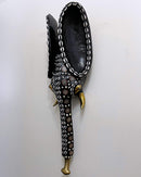 Babanki African Elephant Head Mask with Encrusted Cowries & Coins
