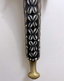 Babanki African Elephant Head Mask with Encrusted Cowries & Coins