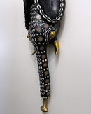 Babanki African Elephant Head Mask with Encrusted Cowries & Coins