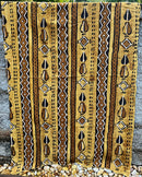 Cowry Symbols African Mudcloth Fabric
