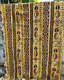 Cowry Symbols African Mudcloth Fabric