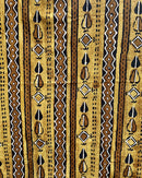 Cowry Symbols African Mudcloth Fabric