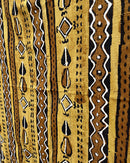 Cowry Symbols African Mudcloth Fabric