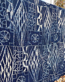 Bamileke Authentic Ndop Textile Tapestry Cloth from Cameroon - Afrilege