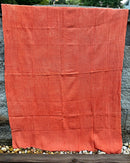 Authentic African Handmade Bogolan Mud Cloth - Orange