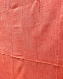 Authentic African Handmade Bogolan Mud Cloth - Orange