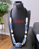 Bamileke Authentic Ndop Beads Statement Necklace
