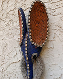 Babanki African Elephant Head Beaded Mask
