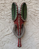 Babanki African Elephant Head Beaded Mask