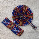 Bamenda Toghu Print African Handheld Foldable Fan - Afrilege