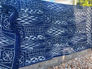 Bamileke Authentic Ndop Textile Tapestry Cloth from Cameroon - Afrilege