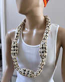 Royal Bamileke Grassfields Cowries Necklace