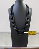 Black Onyx Beads Necklace - Afrilege