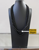 Black Onyx Beads Necklace - Afrilege