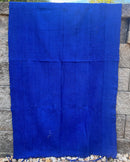 Authentic African Handmade Bogolan Mud Cloth - Blue - Afrilege