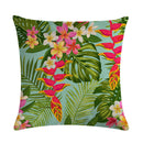Tropical theme Floral Spring Summer Decorative Throw Pillow Covers - Afrilege