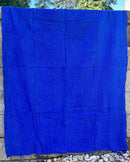 Authentic African Handmade Bogolan Mud cloth - Blue - Afrilege