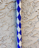 Bamileke Hand Beaded African Carved Walking Stick / Cane - Afrilege