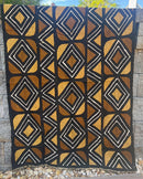 African Bogolan Mud Cloth - Brown - Afrilege