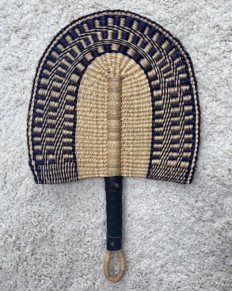 Burkina Faso Woven Hand Fan - Afrilege